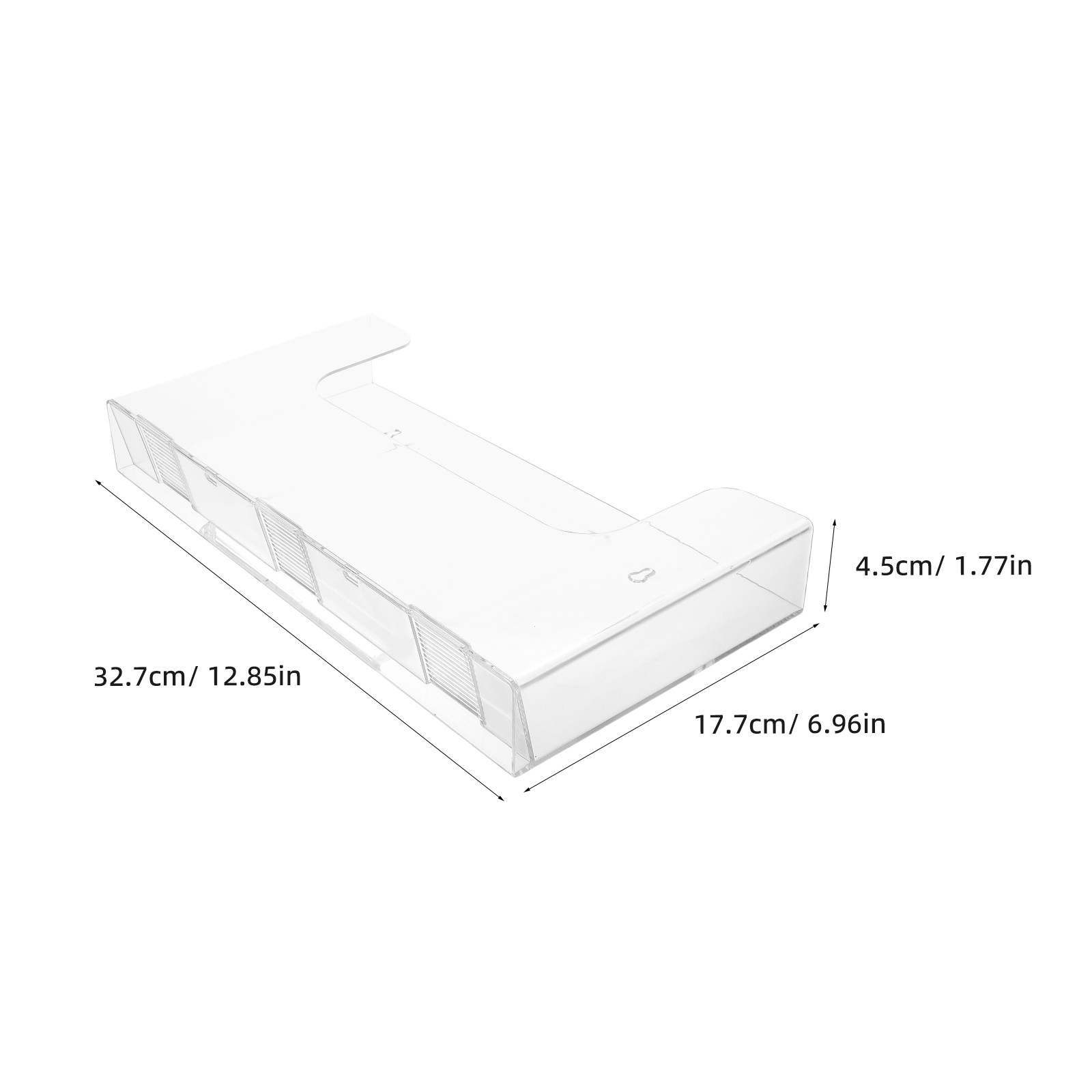 2Pcs Wall File Holder Acrylic  - đánh giá và giá Magazine Holder Rack