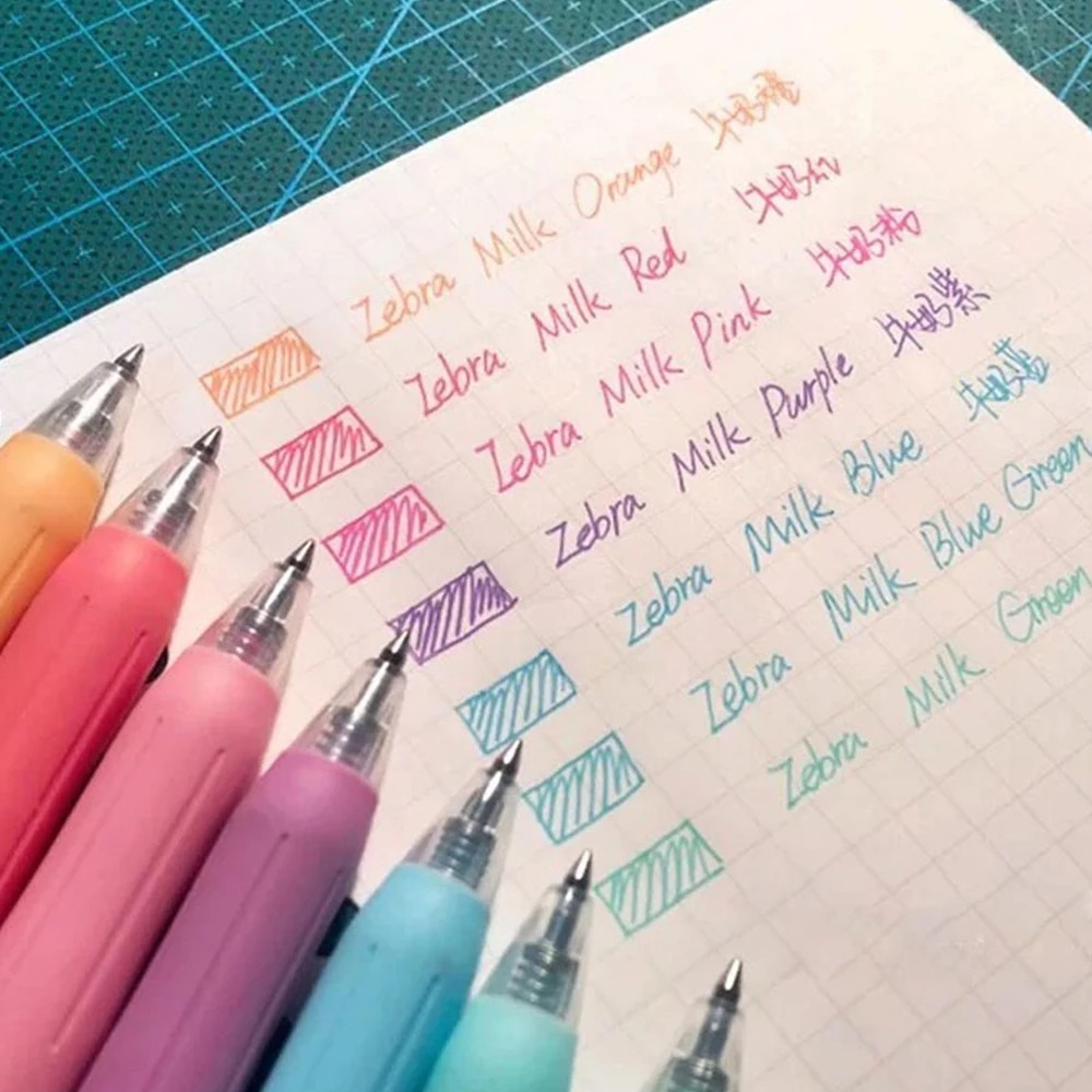 3/5/8 Color Zebra Gel Pen Set  - đánh giá và giá Zebra Pen Mildliner