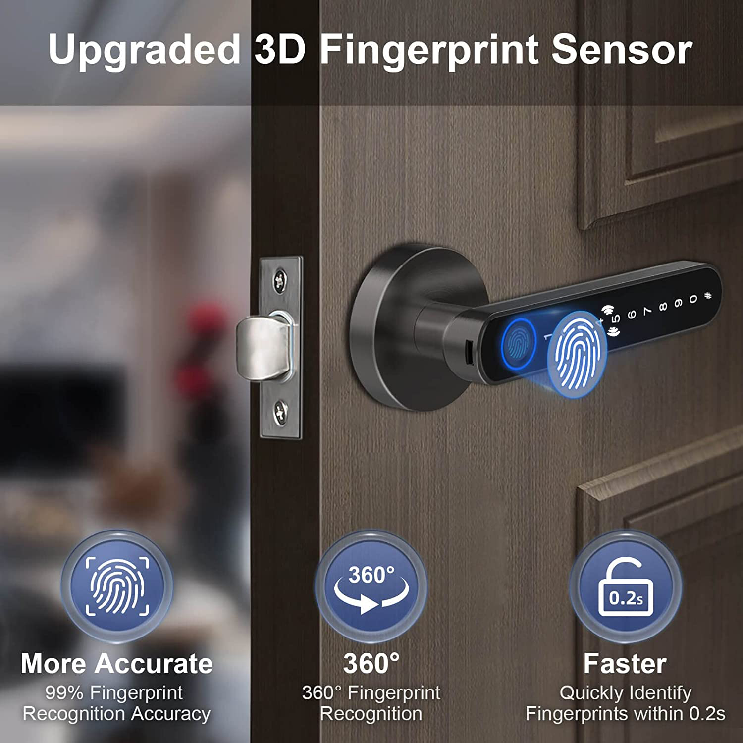 Smart Fingerprint Door Lock Ha - đánh giá và giá Letter Opener Brass