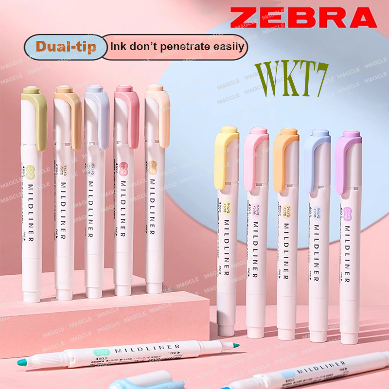 Zebra 1pcs Highlighter Pen WKT - đánh giá và giá Zebra Pen Mildliner
