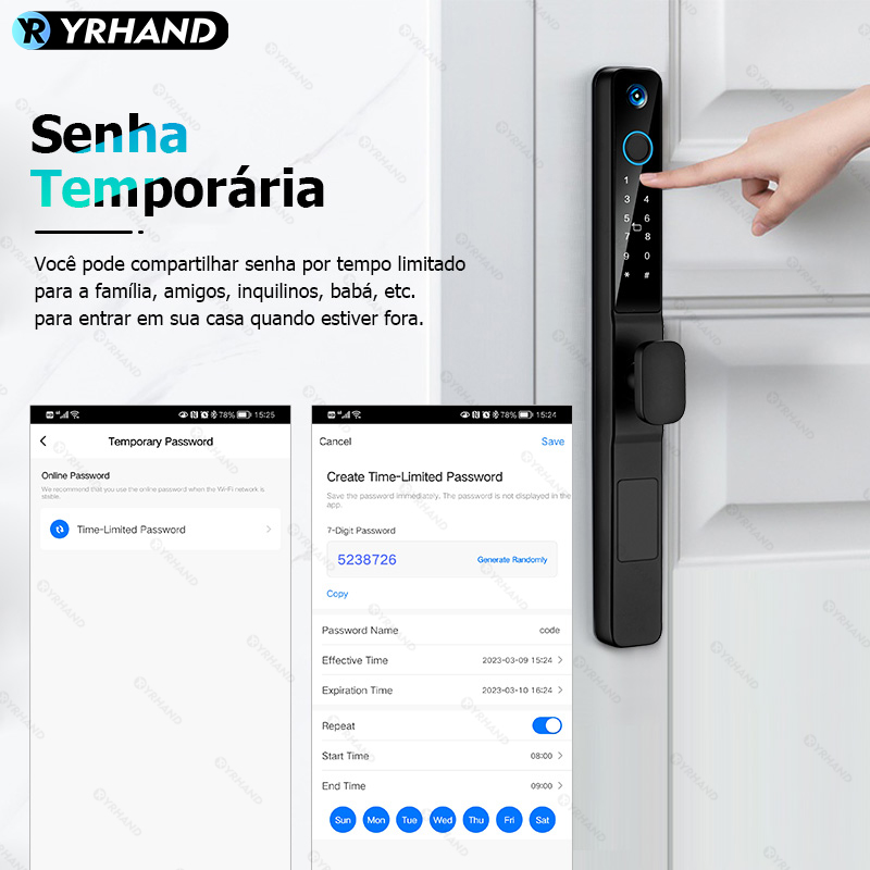 YRHAND fechadura eletronico di - đánh giá và giá Letter Opener Brass