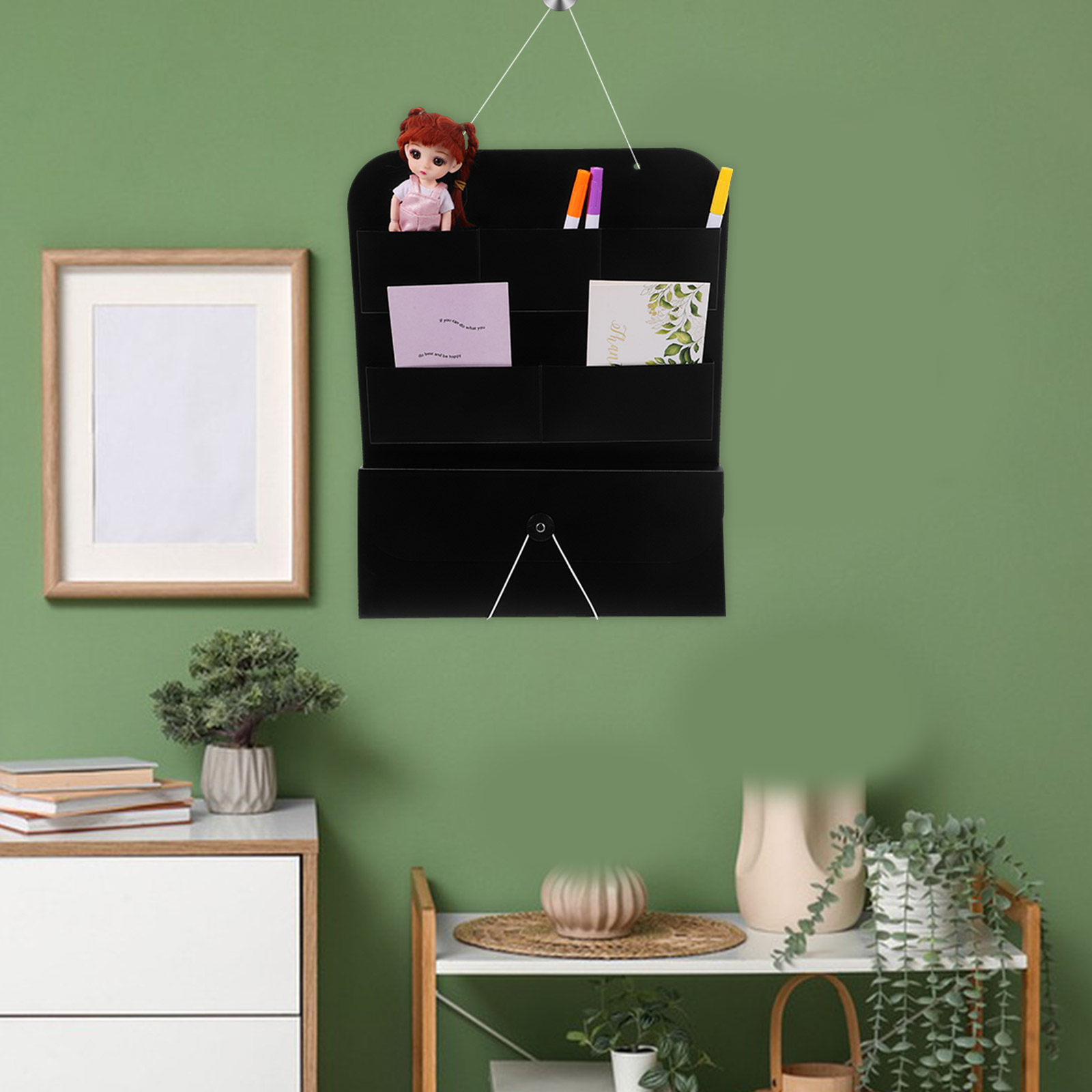 Hanging Wall File Organizer PP - đánh giá và giá Magazine Holder Rack