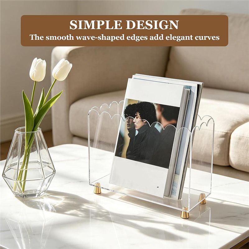 Hot Sale-Acrylic Magazine Hold - đánh giá và giá Magazine Holder Rack